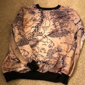Women’s Lord of the Rings printed sweatshirt
